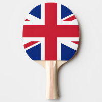 Bandeira Ping Pong Paddle do Reino Unido
