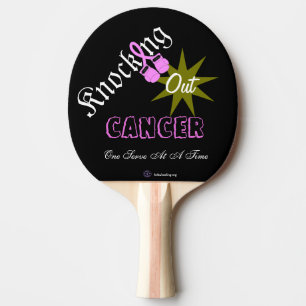 Raquete De Tênis De Mesa Batendo para fora a pá do cancer - luvas do cancr