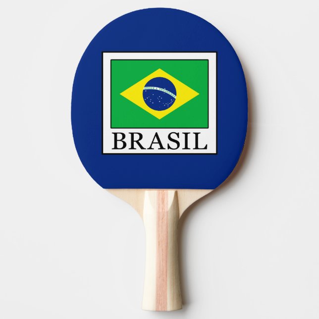 Raquete De Tênis De Mesa Brasil (Frente)