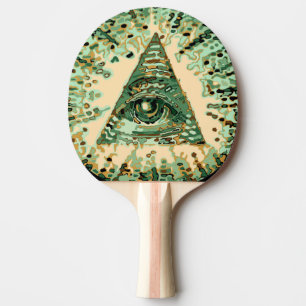 Raquete De Tênis De Mesa Camuflagem legal e original Illuminati