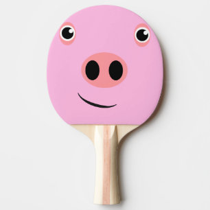 Raquete De Tênis De Mesa Cara do porco