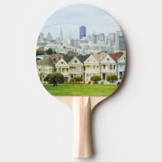 Raquete De Tênis De Mesa Casas pintadas das senhoras, do Victorian e
