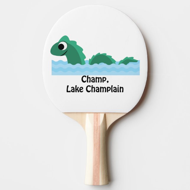 Raquete De Tênis De Mesa Champ, Lago Champlain (Frente)