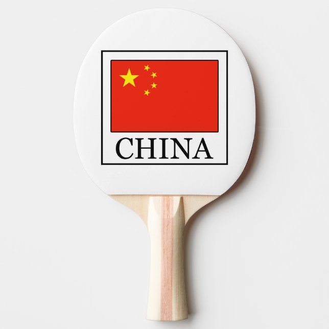 Raquete De Tênis De Mesa China (Frente)