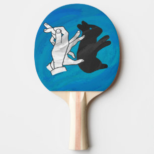 Raquete De Tênis De Mesa Coelho Sombra em Azul