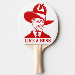 Raquete De Tênis De Mesa "Como pás de Pong do sibilo de um chefe"