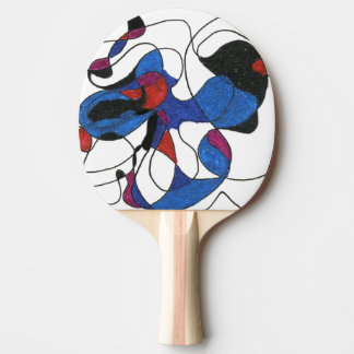 Raquete De Tênis De Mesa "Crawly" Abstrato Ping Pong Paddle