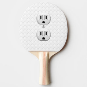 Raquete De Tênis De Mesa Disjunção de tomada elétrica Personaliza isso