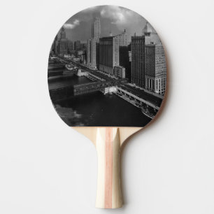 Raquete De Tênis De Mesa Em novembro de 1939: A cidade de Chicago