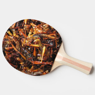 Raquete De Tênis De Mesa Gafanhoto (Takkataen Thot) Comida Asiática