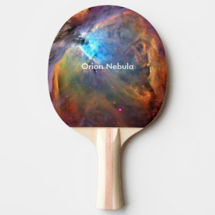 Raquete De Tênis De Mesa Galáxia do espaço da nebulosa de Orion