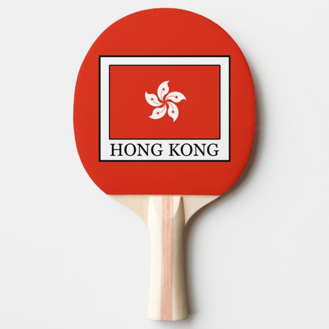 Raquete De Tênis De Mesa Hong Kong (Frente)