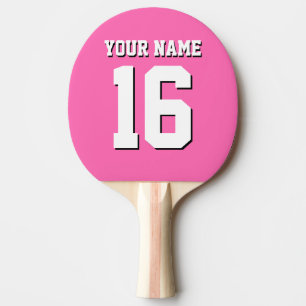 Raquete De Tênis De Mesa Hot Pink Sporty Team Jersey
