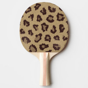 Raquete De Tênis De Mesa Impressão Leopardo