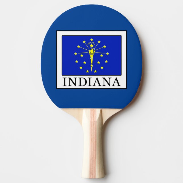 Raquete De Tênis De Mesa Indiana (Frente)