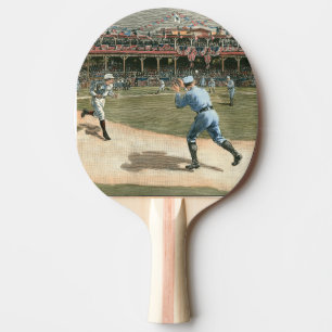 Raquete De Tênis De Mesa Jogo da Liga Nacional de Basebol de 1886