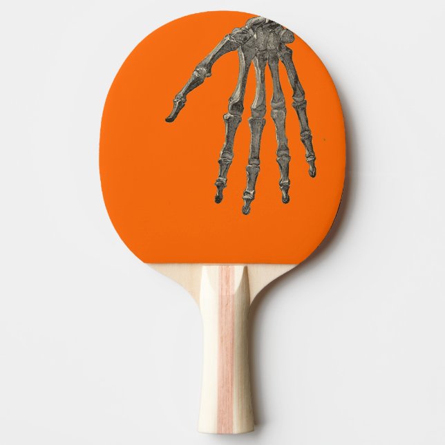 Raquete De Tênis De Mesa Mão de esqueleto (Frente)