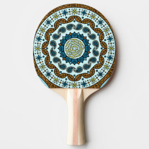 Raquete De Tênis De Mesa Mehndi Fantasy Ping Pong Pong Paddle