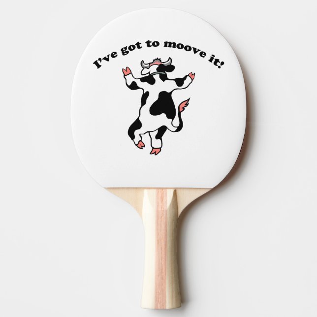 Raquete De Tênis De Mesa Moove ele pá de Pong do sibilo (Frente)