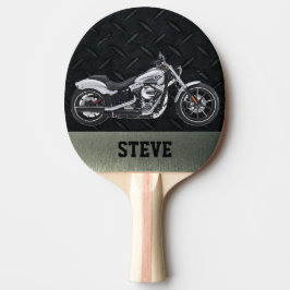 Raquete De Tênis De Mesa Motocicleta resistente pá personalizada de Pong do