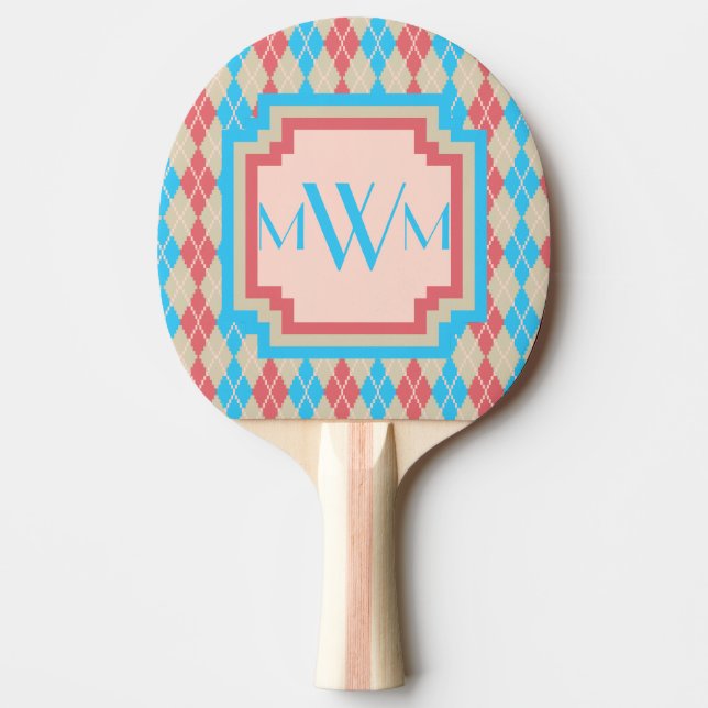 Raquete De Tênis De Mesa Na Praia Argyle Ping Pong Paddle (Frente)