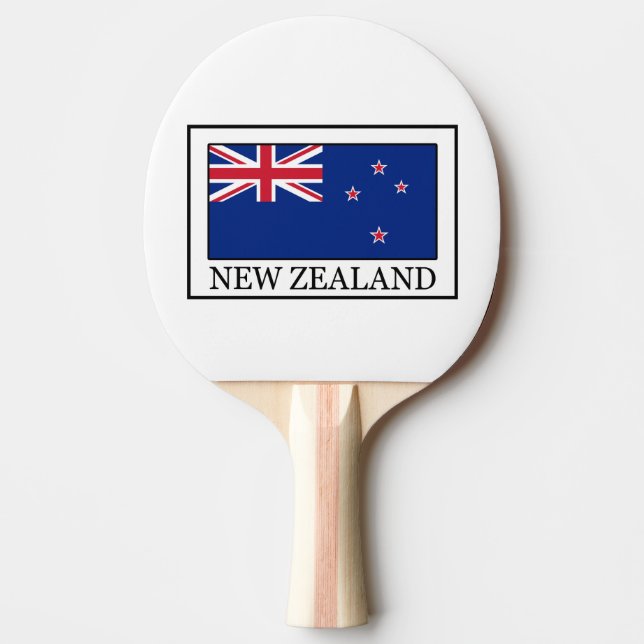 Raquete De Tênis De Mesa Nova Zelândia (Frente)
