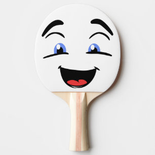 RAQUETE DE TÊNIS DE MESA OLHOS AZUIS