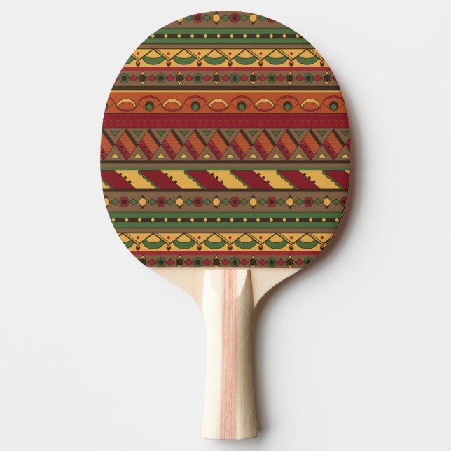 Raquete De Tênis De Mesa Origem étnica (Frente)