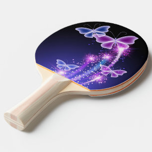 Raquete De Tênis De Mesa Pá de Pong do sibilo da borboleta