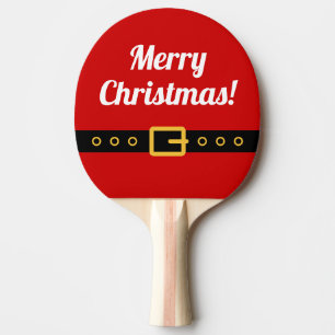 Raquete De Tênis De Mesa Pá do pong do sibilo do Feliz Natal para o ténis