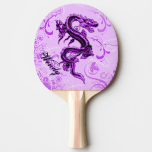 Raquete De Tênis De Mesa Pá feita sob encomenda de Pong do sibilo do drag