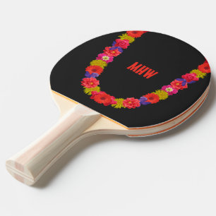 Raquete De Tênis De Mesa pá pingue-pongue do monograma da Lei Havaiana