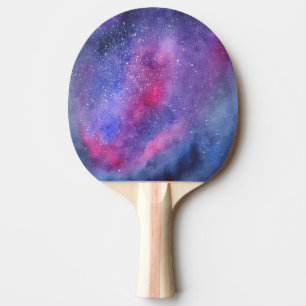 Raquete De Tênis De Mesa Pá ultravioleta de Pong do sibilo da galáxia