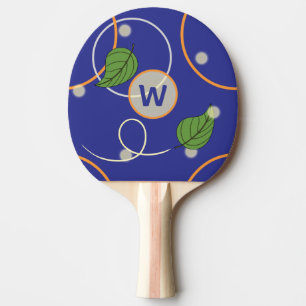 Raquete De Tênis De Mesa Paddle de Ping Pong com Vaga-Lumes Sobre a Água