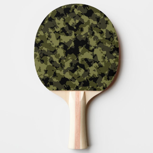 Raquete De Tênis De Mesa Padrão de estilo militar da Camouflage (Verso)