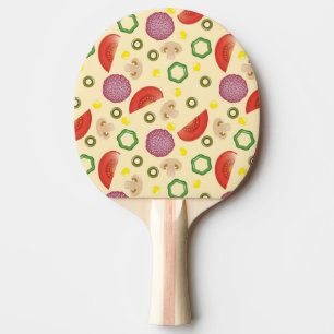 Raquete De Tênis De Mesa Padrão de pizza 2