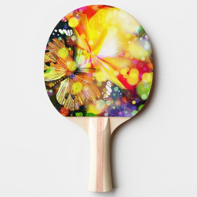 Raquete De Tênis De Mesa Ping Pong Paddle/Butterfly (Verso)