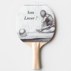 Raquete De Tênis De Mesa Pino Pong Ping Paddle "Perdedor da Loja"
