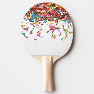 Raquete De Tênis De Mesa Pino Pong Ping Paddle Sprinkles