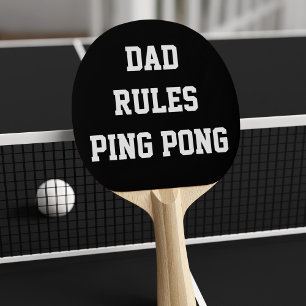 Raquete De Tênis De Mesa Pino Pong Pino das Regras do pai