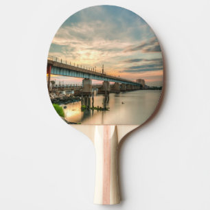 Raquete De Tênis De Mesa Ponte do trem de Rockaway