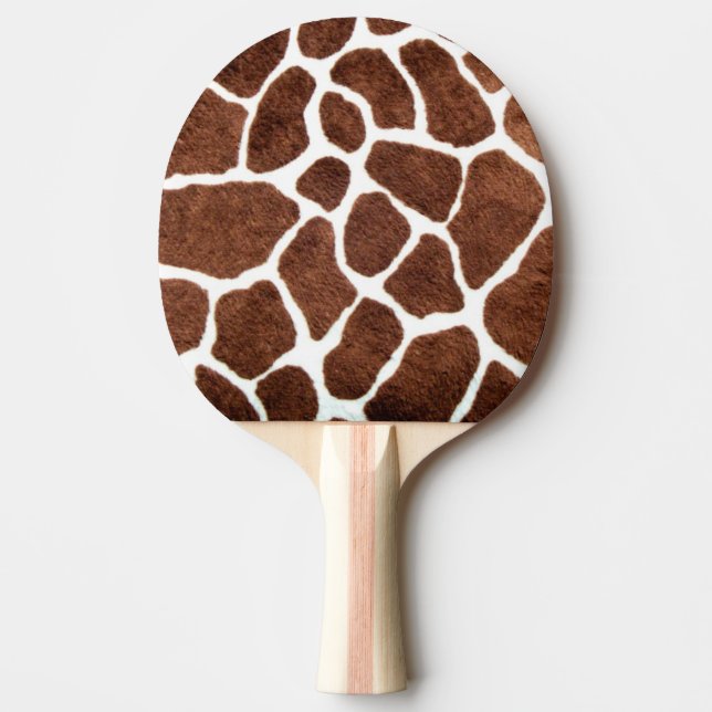 Raquete De Tênis De Mesa Pontos do girafa (Frente)