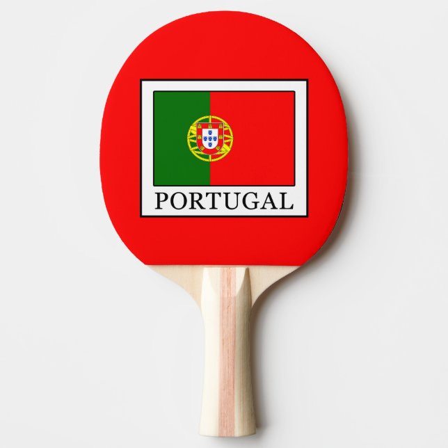 Raquete De Tênis De Mesa Portugal (Frente)