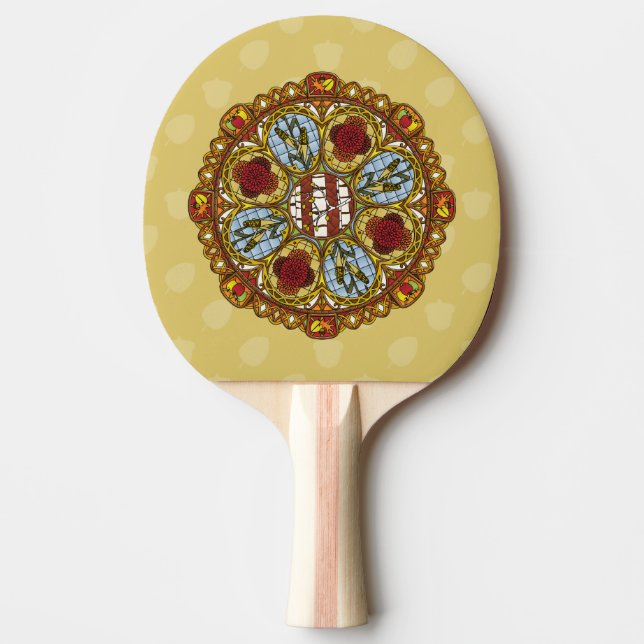 Raquete De Tênis De Mesa Raque de Ping Pong Fall Nouveau (Frente)