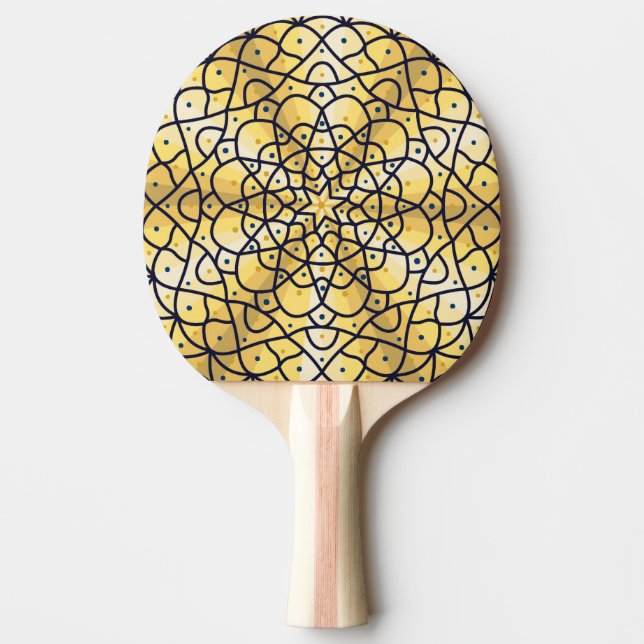 Raquete De Tênis De Mesa Remo de Ping Pong Sol Celestial (Frente)