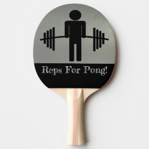 Raquete De Tênis De Mesa Reps para a pá do esporte do Barbell do