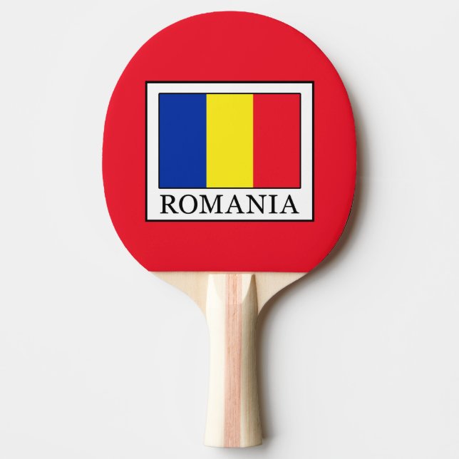 Raquete De Tênis De Mesa Romênia (Frente)