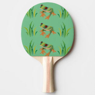 Raquete De Tênis De Mesa Sapos de árvore em pás de Pong do sibilo