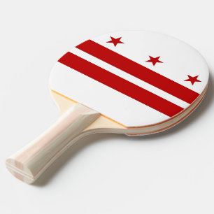 Raquete De Tênis De Mesa Sibile a pá do pong com a bandeira do Washington