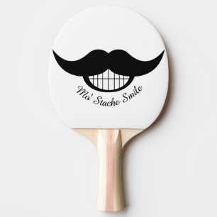 Raquete De Tênis De Mesa Sorriso de bigode
